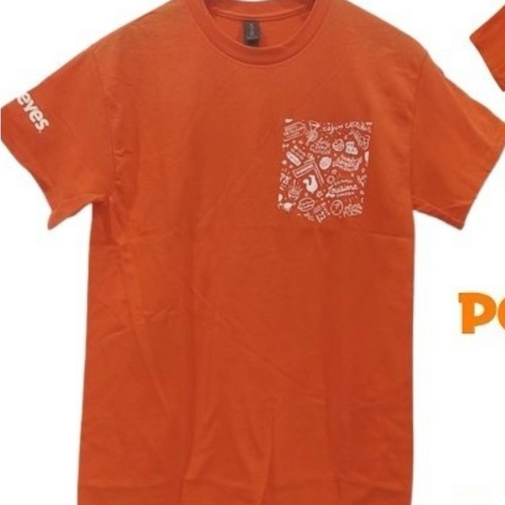 New rare  staff shirt Popeyes love that chicken fried chicken Louisiana small …
